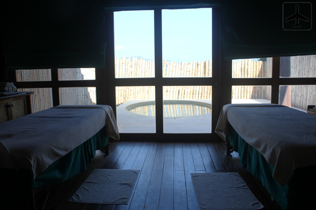 The couple room with a private dip pool.