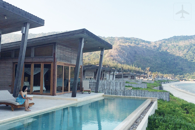 This was taken at the 3-bedroom villa that I had the opportunity to visit. Such huge infinity pool, perfect for a whole family of at least 3 generations!
