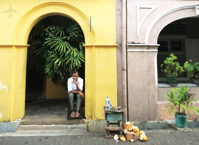 Sights at the Galle Fort, Sri Lanka.