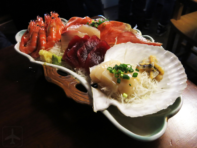 Sashimi at Ezo Seafood