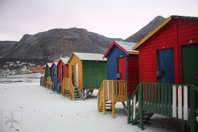 Thankful to be able to reach Muizenberg Beach before the sun set!