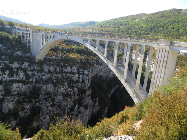 Pont de L'Artuby - Can you believe people jump from this bridge for fun?!